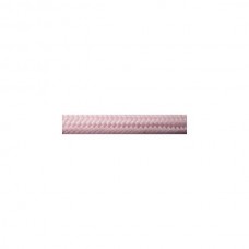Καλώδιο υφασμάτινο ρεύματος ροζ χρώμα πάνινη επένδυση κορδόνι στρογγυλό διακοσμητικό διατομής 2x0.75mm για λάμπες led (κουλούρα 50m) 