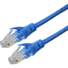 Καλώδιο δικτύου δεδομένων 0,50m (50cm) RJ45 Data UTP FTP Patch cord CAT6 χρώματος μπλε