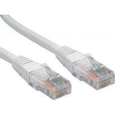 Καλώδιο δικτύου δεδομένων 0,50m (50cm) RJ45 Data UTP FTP Patch cord CAT6 χρώματος γκρι