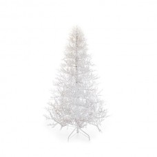 Χριστουγεννιάτικο δέντρο 225cm (2,25 μέτρα) λευκό τύπου έλατο Ισλανδία πλαστικό PE διάμετρο 140cm μεταλλική βάση και 759 κλαδιά