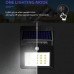 Φωτιστικό led ηλιακό με φωτοβολταικό πάνελ (panel) 11W τοίχου ανιχνευτή κίνησης και φωτοκύτταρο μέρας νύχτας 4000Κ φυσικό φως στεγανό IP65