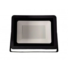 Προβολέας 200W led ψυχρό λευκό φως 6000Κ super slim 29x23cm τύπου tablet μαύρο σώμα αλουμινίου στεγανός αδιάβροχος IP65 16000lumens