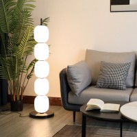 Φωτιστικό μαύρο λευκό δαπέδου led 10W ύψος 120cmx30cm dimmable με κοντρόλ δυνατότητας επιλογής χρωμάτων θερμό ψυχρό φυσικό