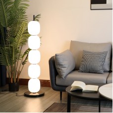 Φωτιστικό μαύρο λευκό δαπέδου led 10W ύψος 120cmx30cm dimmable με κοντρόλ δυνατότητας επιλογής χρωμάτων θερμό ψυχρό φυσικό