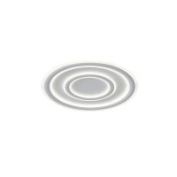 Φωτιστικό πλαφονιέρα led 60W Φ50cm κυκλικό στρογγυλό οροφής λευκό 3CCT δυνατότητα εναλλαγής φωτισμού σε θερμό φυσικό ψυχρό και 3840lumens