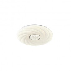 Φωτιστικό πλαστικό πλαφονιέρα led 60W 48cm στρογγυλό οροφής λευκό 3CCT δυνατότητα εναλλαγής φωτισμού σε θερμό φυσικό ψυχρό και 5580lumens