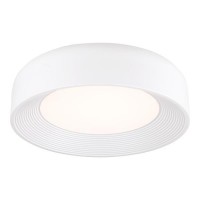 Φωτιστικό πλαφονιέρα led 30W Φ40x10cm μεταλλικό στρογγυλό λευκό 3000Κ θερμό φως 2262lumens
