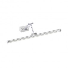 Φωτιστικό νίκελ (ασημί) led 14W 60cm μπάνιου τουαλέτας καθρέφτη απλίκα τοίχου 3CCT δυνατότητα εναλλαγής φωτισμού θερμό φυσικό ή ψυχρό στεγανό IP44
