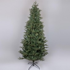 Χριστουγεννιάτικο δέντρο 210cm (2,10 μέτρα) πράσινο Θιβέτ πολυτελείας pvc με p.e (πλαστικό) διάμετρο 80cm μεταλλική βάση και 812 κλαδιά