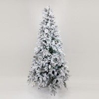 Χριστουγεννιάτικο δέντρο 210cm χιονισμένο έλατο με κουκουνάρια Ρεικιαβικ πλαστικό pe με pvc διάμετρο 129cm μεταλλική βάση και 899 κλαδιά Χριστουγεννιάτικο δέντρο 210cm χιονισμένο έλατο με κουκουνάρια Ρεικιαβικ πλαστικό pe με pvc διάμετρο 129cm μεταλλική βάση και 899 κλαδιά