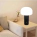 Φωτιστικό επιτραπέζιο 23cm δαπέδου led 3CCT εναλλαγή φωτισμού (3000-4000-6000K) dimmable μπαταρίας επαναφορτιζόμενο με USB μαύρο λευκό στεγανό IP44