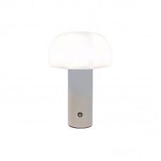 Φωτιστικό λευκό επιτραπέζιο 23cm δαπέδου led 3CCT εναλλαγή φωτισμού (3000-4000-6000K) dimmable μπαταρίας επαναφορτιζόμενο με USB στεγανό IP44 Φωτιστικό λευκό επιτραπέζιο 23cm δαπέδου led 3CCT εναλλαγή φωτισμού (3000-4000-6000K) dimmable μπαταρίας επαναφορτιζόμενο με USB στεγανό IP44