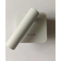 Φωτιστικό απλίκα τοίχου τετράγωνη led 3W κρεβατιού ξενοδοχείου με διακόπτη 3000K θερμό λευκό φως ανάγνωσης (διαβάσματος) χρώματος λευκό