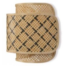 Φωτιστικό μονόφωτο οβαλ 23x16x30cm απλίκα τοίχου rattan bamboo natural και ντουί E27 για λάμπες led Φωτιστικό μονόφωτο οβαλ 23x16x30cm απλίκα τοίχου rattan bamboo natural και ντουί E27 για λάμπες led