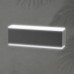 Φωτιστικό led 10W απλίκα τοίχου 23cm γραφίτης up down πάνω κάτω εξωτερικού χώρου αλουμινίου στεγανό IP54 θερμό φως 3000Κ