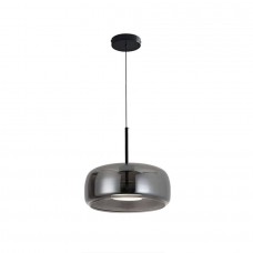 Φωτιστικό μονόφωτο Φ33cm κρεμαστό led 12W με γυαλί 3CCT αλλαγή φωτισμού από τον διακόπτη σε θερμό φυσικό ή ψυχρό (3000Κ-4000Κ-6000Κ) χρώματος μαύρο Φωτιστικό μονόφωτο Φ33cm κρεμαστό led 12W με γυαλί 3CCT αλλαγή φωτισμού από τον διακόπτη σε θερμό φυσικό ή ψυχρό (3000Κ-4000Κ-6000Κ) χρώματος μαύρο