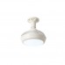 Ανεμιστήρας οροφής mini 15W DC moter λευκός Φ42cm led φως 18W ανοιγοκλειόμενες φτερωτές βιδωτός σε ντουί Ε27 και κοντρόλ (τηλεχειριστήριο)