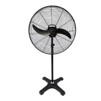 Ανεμιστήρας δαπέδου Φ71cm 115W DC μοτέρ με κοντρόλ βιομηχανικός μεταλλικός επαγγελματικός ορθοστάτης ύψος έως 188cm και 7 ταχύτητες