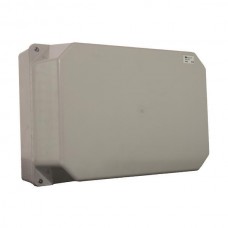 Κουτί εξωτερικό (επίτοιχο) στεγανό IP66 ορθογώνιο μπουάτ διακλάδωσης 310x230x160mm (31x23x16cm) χρώματος γκρι