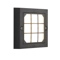 Φωτιστικό διαδρόμου απλίκα τοίχου led 6W τετράγωνο 13,5x13,5cm πλαστικό 230V επίτοιχο μαύρο 3CCT (θερμό-φυσικό-ψυχρό) φώς στεγανό IP65 420lumen Φωτιστικό διαδρόμου απλίκα τοίχου led 6W τετράγωνο 13,5x13,5cm πλαστικό 230V επίτοιχο μαύρο 3CCT (θερμό-φυσικό-ψυχρό) φώς στεγανό IP65 420lumen
