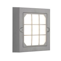 Φωτιστικό διαδρόμου απλίκα τοίχου led 6W τετράγωνο 13,5x13,5cm πλαστικό 230V επίτοιχο γκρι 3CCT (θερμό-φυσικό-ψυχρό) φώς στεγανό IP65 420lumen Φωτιστικό διαδρόμου απλίκα τοίχου led 6W τετράγωνο 13,5x13,5cm πλαστικό 230V επίτοιχο γκρι 3CCT (θερμό-φυσικό-ψυχρό) φώς στεγανό IP65 420lumen