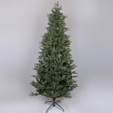 Χριστουγεννιάτικο δέντρο 240cm (2,40 μέτρα) πράσινο Θιβέτ πολυτελείας pvc με p.e (πλαστικό) διάμετρο 90cm μεταλλική βάση και 1050 κλαδιά