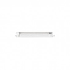 Φωτιστικό φθορίου μίνι (slim) T4 12W 42,7cm πάγκου κουζίνας μπάνιου ψυχρό λευκό φως 6000Κ με διακόπτη λευκό επεκτεινόμενο