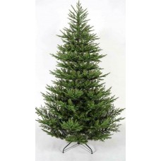 Χριστουγεννιάτικο δέντρο 210cm (2,10 μέτρα) έλατο Άλπεων mixed υλικό pvc με πλαστικό διάμετρος 135cm μεταλλική βάση και 3218 κλαδιά