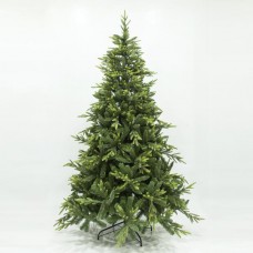 Χριστουγεννιάτικο δέντρο ύψος 210cm (2,10 μέτρα) πολυτελείας σειρά Πήλιο υλικό pvc διάμετρος 147cm μεταλλική βάση και 1141 κλαδιά