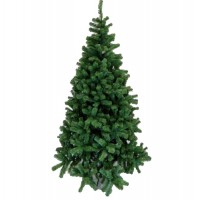 Χριστουγεννιάτικο δέντρο με ύψος 240cm (2,40 μέτρα) Καλιφόρνια pvc διάμετρος 125cm μεταλλική βάση και 1500 κλαδιά
