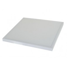 Φωτιστικό led panel ντιμαριζόμενο (dimmable) 40W 60x60cm ενδιάμεσο λευκό φως 4000Κ επίτοιχο εξωτερικό τετράγωνο με λευκό πλαίσιο 3800lumen