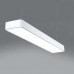 Φωτιστικό led panel ορθογώνιο 60W 120cm x 30cm φυσικό ενδιάμεσο λευκό φως 4000Κ επίτοιχο οροφής ή κρεμαστό λευκό 5200lumens 230V