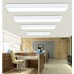 Φωτιστικό led panel ορθογώνιο 60W 120cm x 30cm ψυχρό λευκό φως 6000Κ επίτοιχο οροφής ή κρεμαστό λευκό 5400lumens 230V